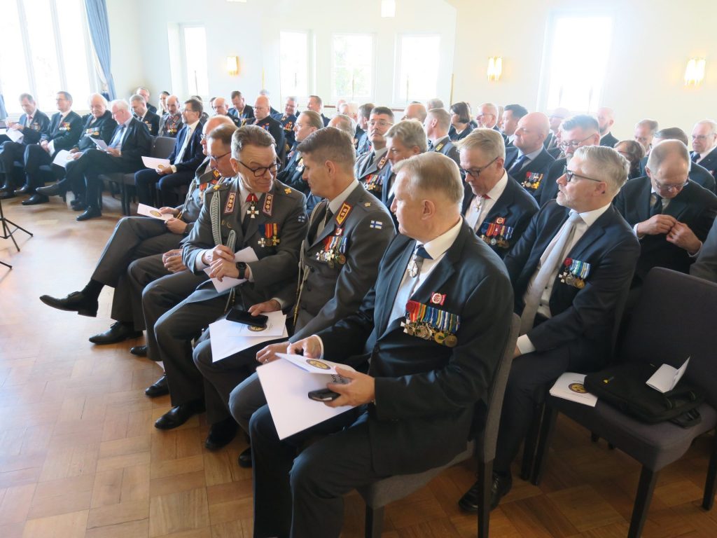 VUY 80v juhlassa 24.9.2025 Katajanokan Kasinolla